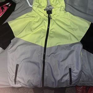 jacket with hood wind proof